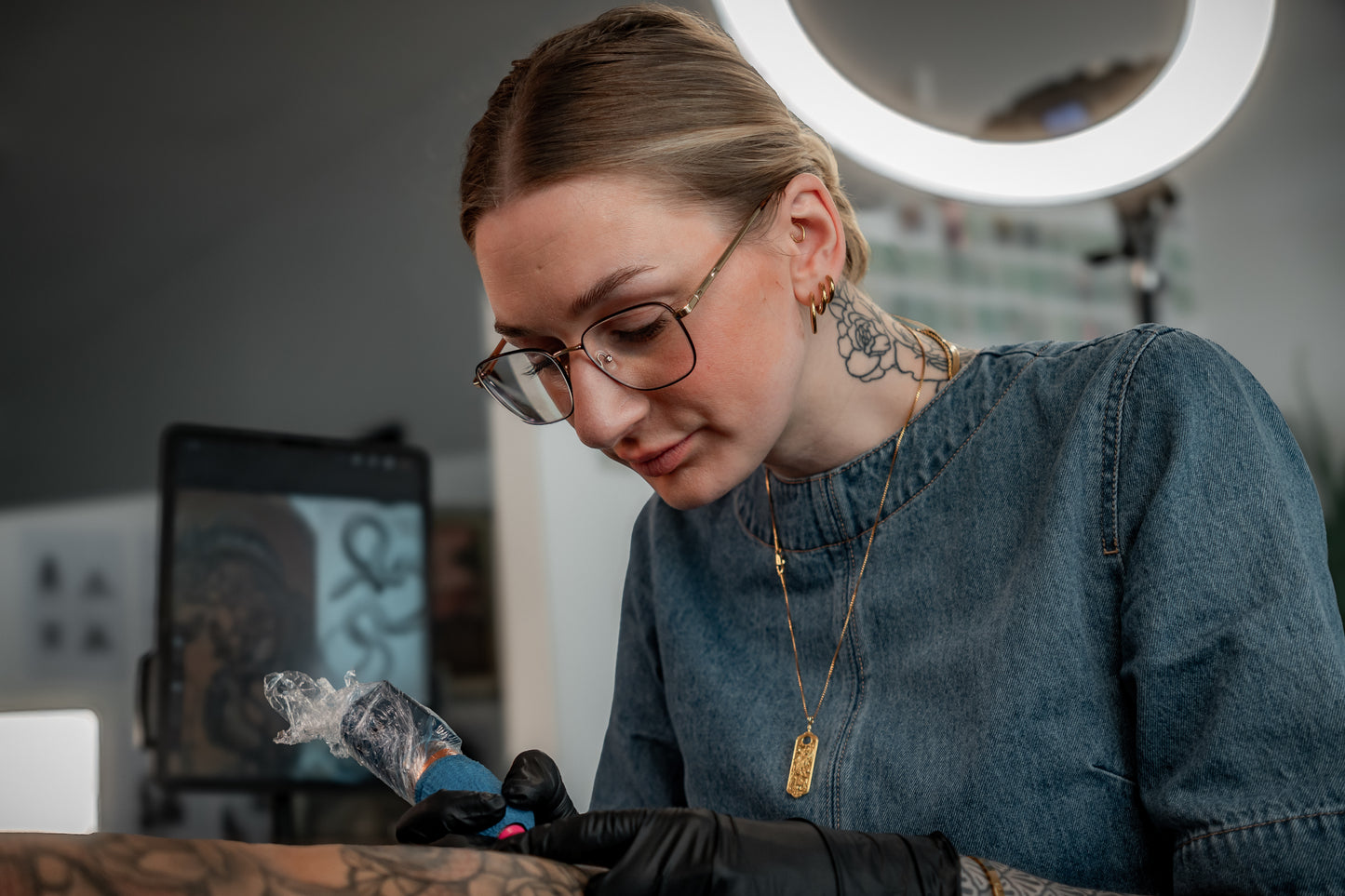 Tachibana Co. x George Tattooing Reversible Turtle & Crane Pendant