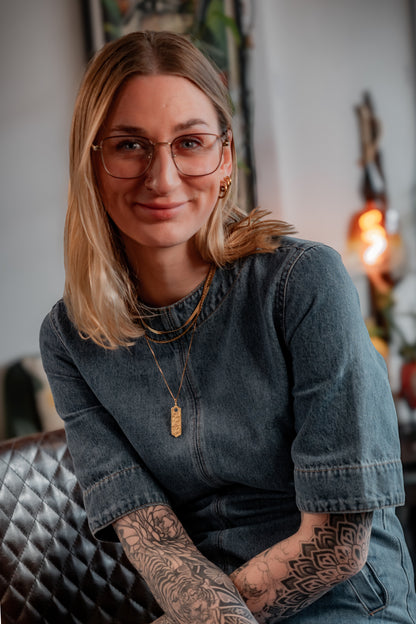 Tachibana Co. x George Tattooing Reversible Turtle & Crane Pendant